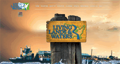 Desktop Screenshot of livinglandsandwaters.org